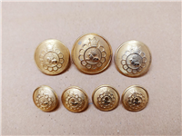 7 عدد دکمه کلکسیونی شرکت نفت پهلوی