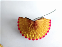 کاغذ کشی گلابی تزئین نوستالژی دهه 60