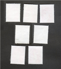 7 عدد تمبر مربوط به کشور فرانسه