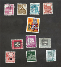 11 عدد تمبر احتمالا همه آلمان