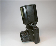 فلاش قدیمی دوربین عکاسی Raynox با کیف