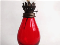 چراغ بسیار کمیاب دو پوست قرمز اناری خاص