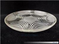  ظرف میوه یا شیرینی قدیمی طرح دورنگ 