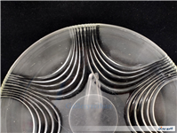  ظرف میوه یا شیرینی قدیمی طرح دورنگ 