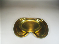 3 عدد سینی قند پهلو برنجی روسی قدیمی 