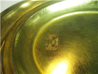 3 عدد سینی قند پهلو برنجی روسی قدیمی 