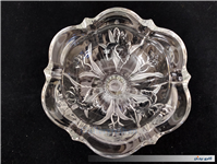  شکلات خوری پایه دار ضخیم طرح گل زنبق