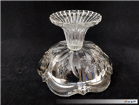  شکلات خوری پایه دار ضخیم طرح گل زنبق