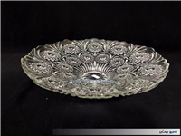  ظرف میوه خوری بلور سایز بزرگ خورشیدی 