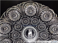  ظرف میوه خوری بلور سایز بزرگ خورشیدی 