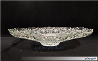  ظرف میوه خوری بلور سایز بزرگ خورشیدی 