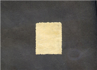  تمبر یکشاهی مصارف خیریه بنفش ممهور قاجار