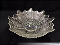  ظرف میوه خوری بلور قدیمی طرح کمیاب ذرت 