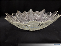  ظرف میوه خوری بلور قدیمی طرح کمیاب ذرت 