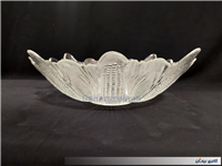  ظرف میوه خوری بلور قدیمی طرح کمیاب ذرت 