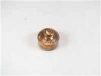  وزنه برنجی قدیمی 37.5 گرمی یا نیم سیر