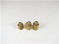  3 عدد وزنه برنجی قدیمی 3 و 2 مثقالی 