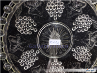  ظرف شیرینی خوری قدیمی کوچک تیله ای