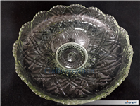 ظرف میوه خوری غول پیکر بلور قدیمی
