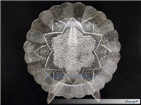  ظرف شیرینی یا میوه خوری قدیمی طرح گل