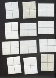 48 عدد تمبر جمهوری دهه 60 همراه با ارور 