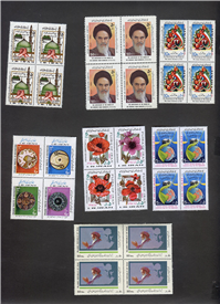 28 عدد تمبر بلوکی جمهوری مربوط به دهه 60 