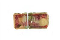 2عدد اسکناس تظاهراتی بنی صدر ـ نوبری 