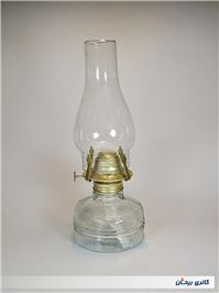 چراغ نفتی زیبا کاملا سالم 