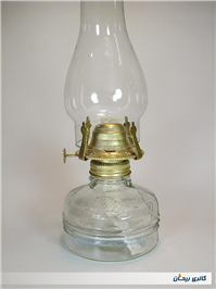 چراغ نفتی زیبا کاملا سالم 