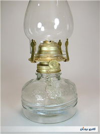 چراغ نفتی زیبا کاملا سالم 