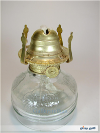 چراغ نفتی زیبا کاملا سالم 
