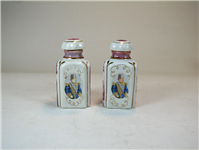  جفت چایدان کمیاب مینیاتوری لاکی قدیمی