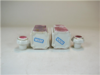  جفت چایدان کمیاب مینیاتوری لاکی قدیمی