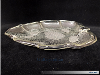  ظرف پذیرایی طرح برگ و میوه کاج ضخیم 