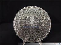  ظرف شیرینی یا میوه خوری بزرگ بلور قدیمی