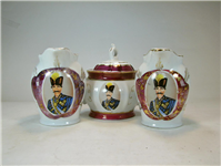  جفت شکرپاش به همراه قندان شاه عباسی