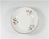  کمپوت خوری سرامیکی طرح گل نارنجی