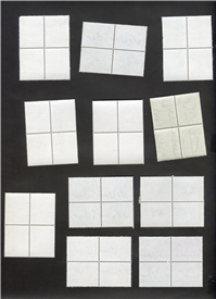  44 عدد تمبر جمهوری دهه 60 همراه با ارور