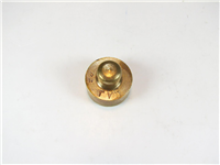  1 عدد وزنه قدیمی برنجی نیم سیر 37.5 گرم 