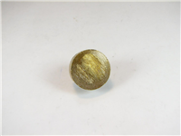  1 عدد وزنه قدیمی برنجی نیم سیر 37.5 گرم 