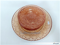  سرویس 7 پارچه کیک خوری قدیمی