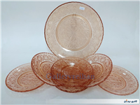  سرویس 7 پارچه کیک خوری قدیمی