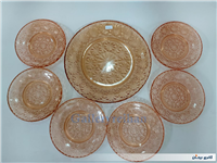  سرویس 7 پارچه کیک خوری قدیمی