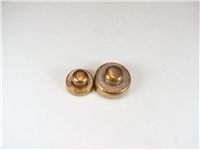  2 عدد وزنه قدیمی برنجی 100 گرم و نیم سیر