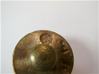  وزنه برنجی قدیمی 100 گرمی شیر و خورشید1314 