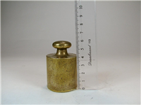  وزنه برنجی قدیمی سایز بزرگ کلکسیونی