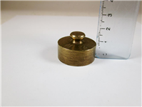  وزنه برنجی قدیمی 75 گرمی شیر و خورشید 1314