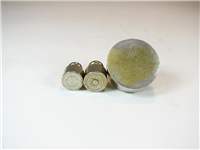  3 وزنه برنجی قدیمی 100 و 21.5 و 16.5 گرمی