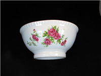  کاسه چینی قدیمی گل سرخی زیبا