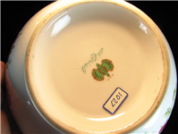  کاسه چینی قدیمی گل سرخی زیبا